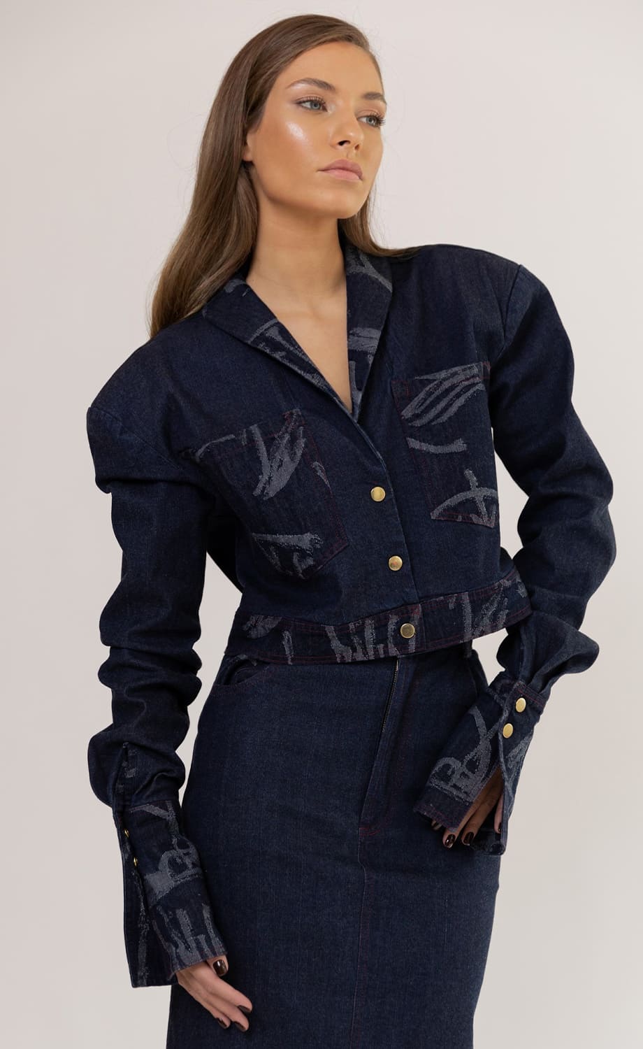 TWO PIECE DENIM SET - Image 3