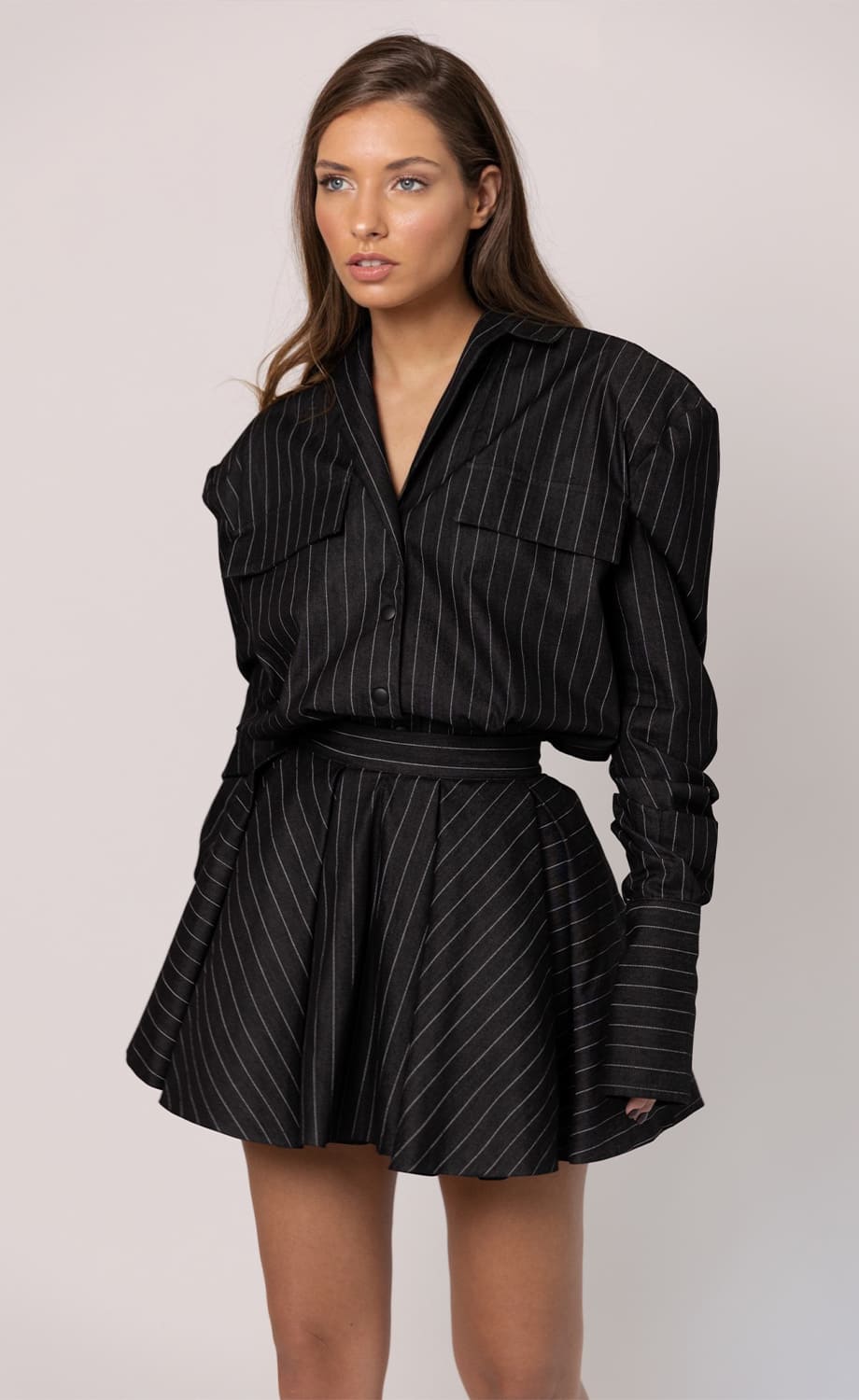 TWO PIECE PINSTRIPE SET - Image 10