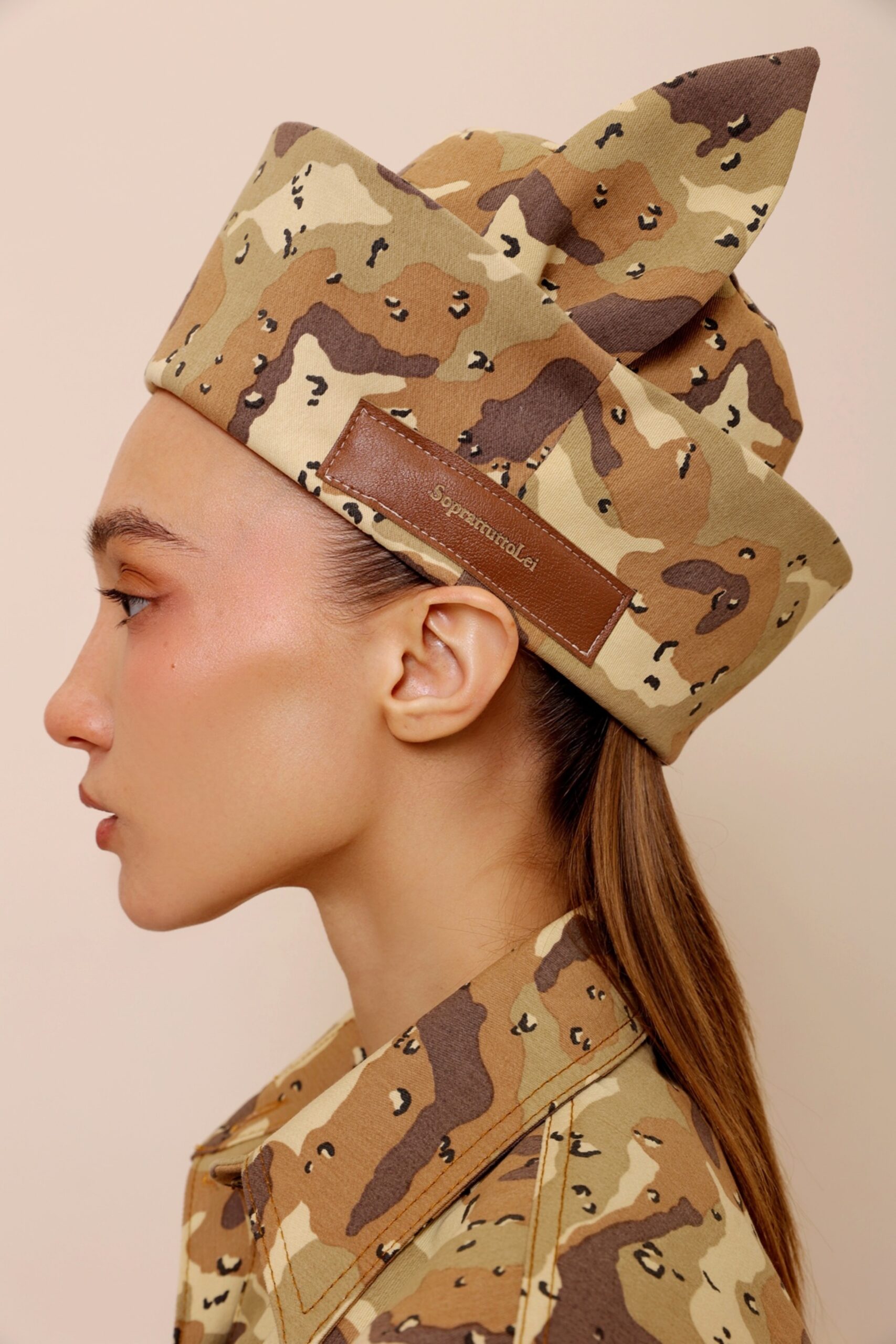 SOPRATTUTTOLEI MILITARY HAT